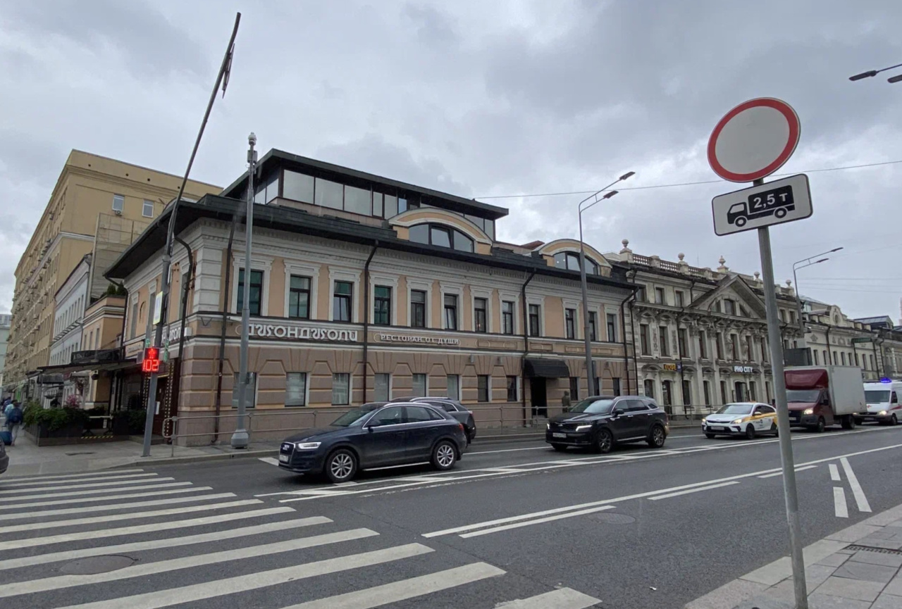 фасад дома, здание по адресу г Москва, ул Николоямская, д 28/60 